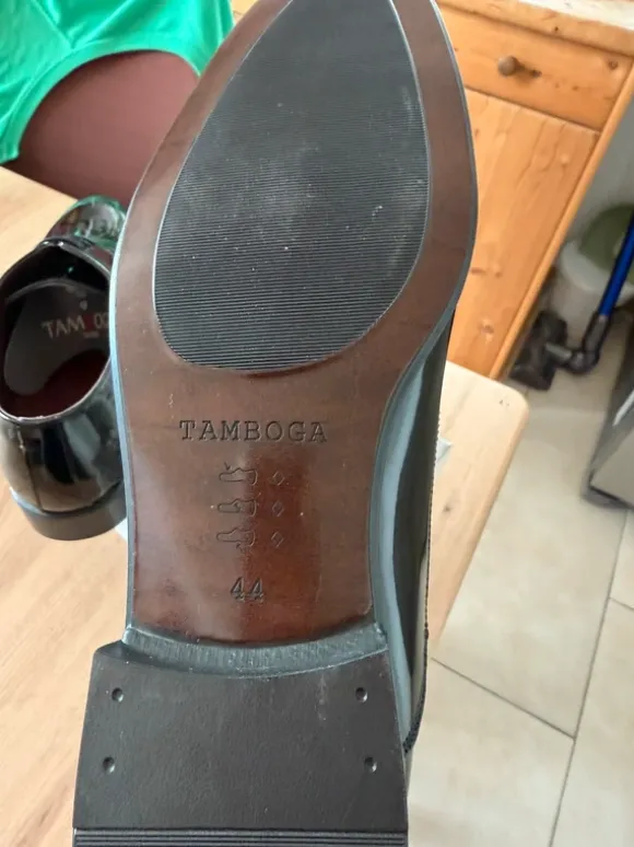 Tamboga Herren Lack Schuhe gr 44