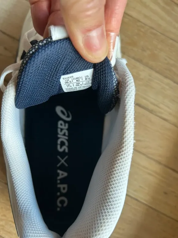 Tennis Asics Gel Resolution, APC collab