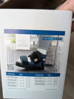 Therapieschuh/orthopädischer Schuh links Gr. XL/43-45