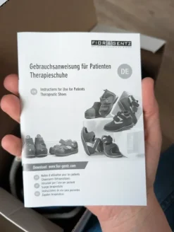 Therapieschuh/orthopädischer Schuh links Gr. XL/43-45