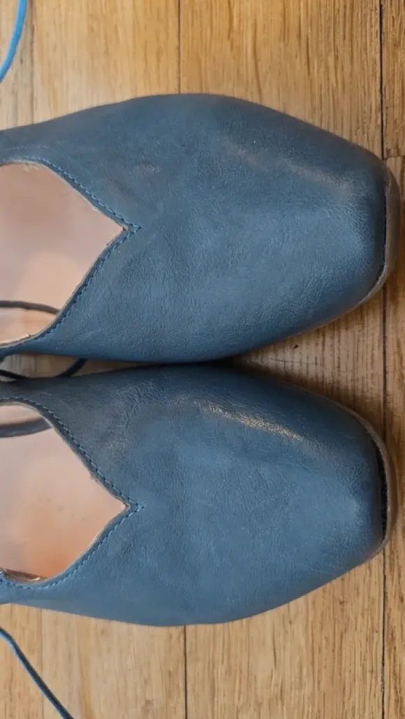 Think! Aida Pumps / Sandalen / Gr. 37 / denim