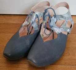 Think! Aida Pumps / Sandalen / Gr. 37 / denim