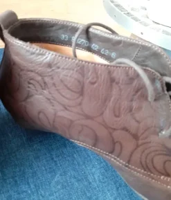 Think, Halbschuhe braun, Gr. 42