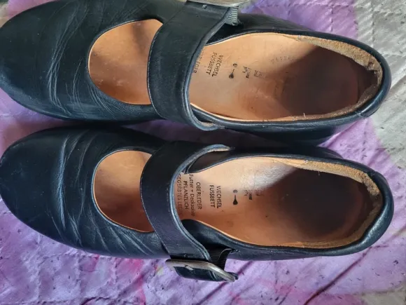 Think Schuhe Leder 36