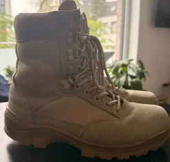 Thinsulate Boots beige Herren Gr. 42 Schuhe Schnürschuhe
