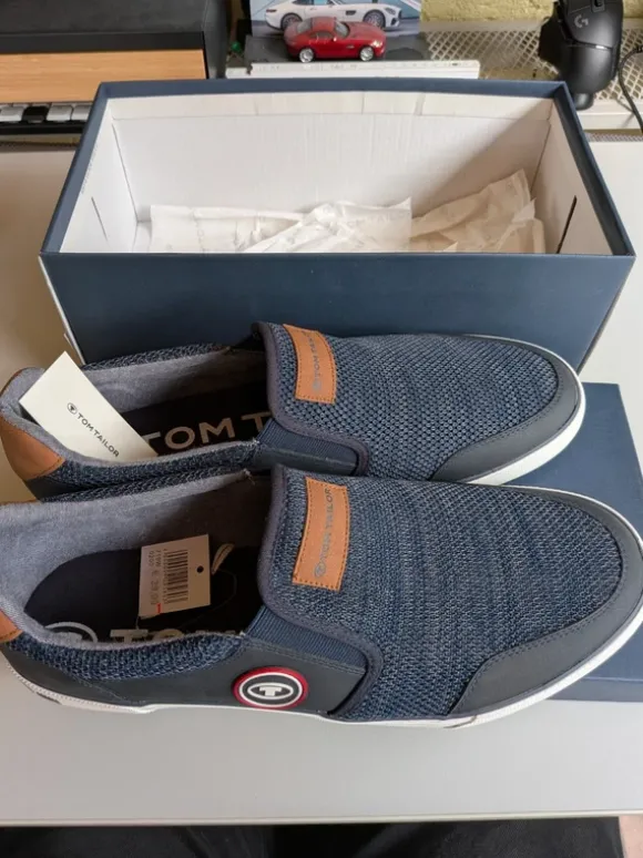 Tom Tailor Halbschuhe Neu Größe 45