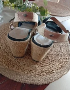 Tom Tailor Sandale Keilabsatz Größe 41