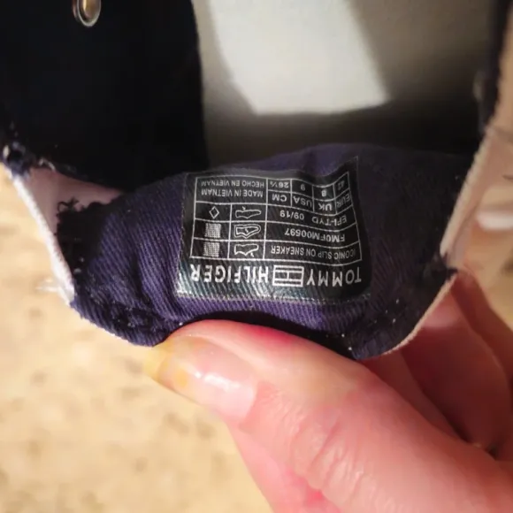 Tommy Hilfiger Herren Schuhe weiß kaum getragen 42