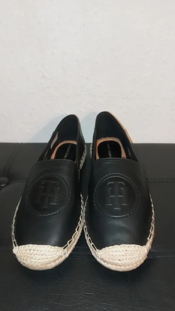 Tommy Hilfiger Leder Espadrilles NEU