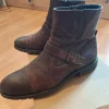 Tommy Hilfiger Lederstiefel braun