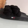 Tommy Jeans Sandalen Slipper schwarz