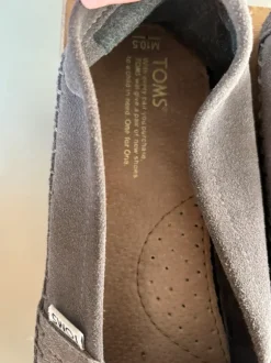 Toms suède espadrille Maat 43,5 Grijs