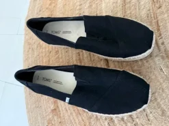 Toms zwarte schoenen maat 9,5