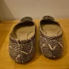 Tory Burch Snake Print Ballet Flats - Size US 5