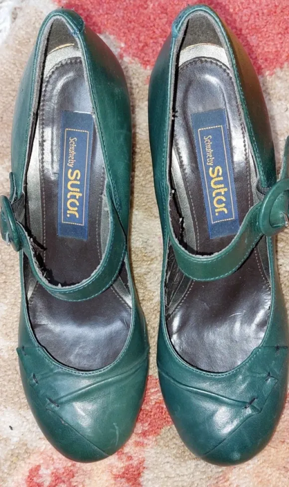 Trachtenschuhe Spangenpumps Gr. 39 von Sutor