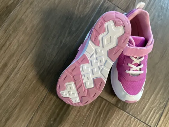Trollkids Turnschuhe rosa weiß Klettverschluss gr. 37