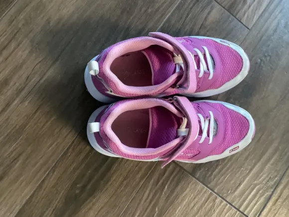 Trollkids Turnschuhe rosa weiß Klettverschluss gr. 37