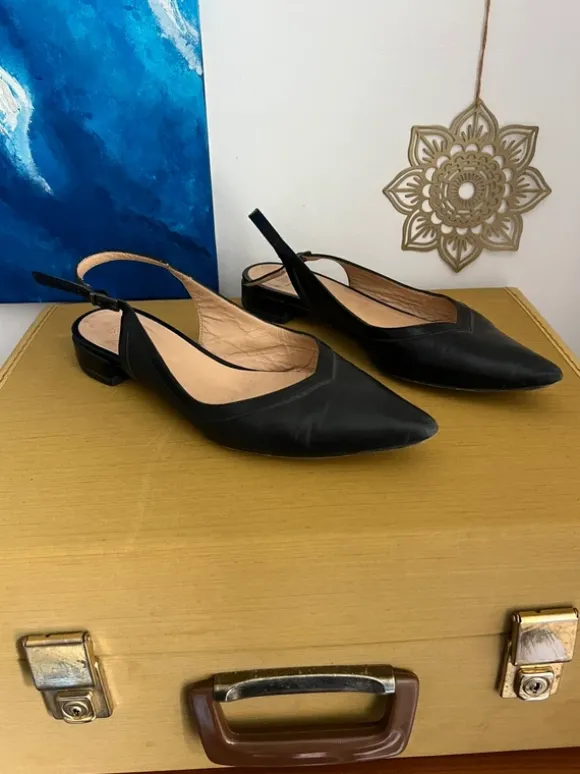 True Vintage Slingback Sandalen