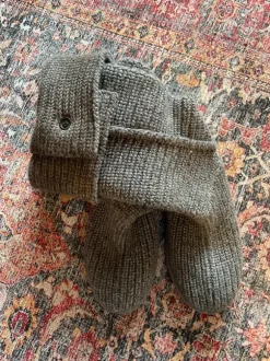 UGG boots hoch gestrickt grau