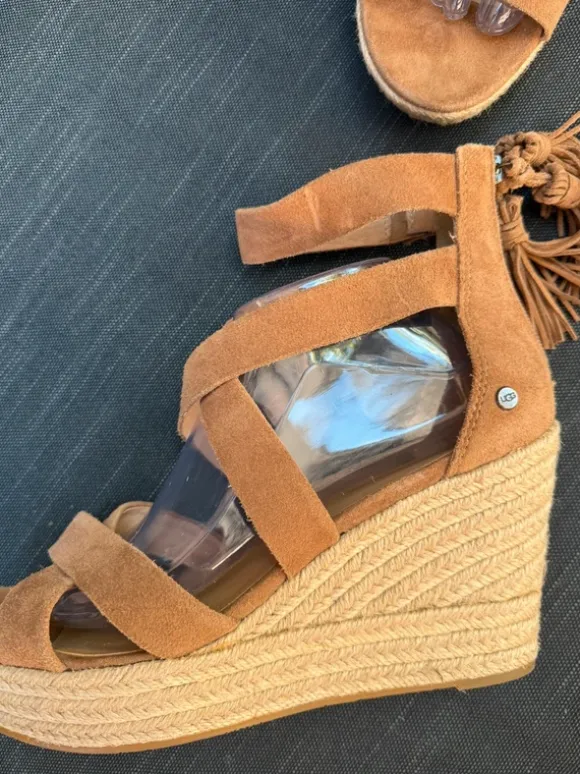 UGG Keil Sanderlette,Gr 42 wie neu Leder