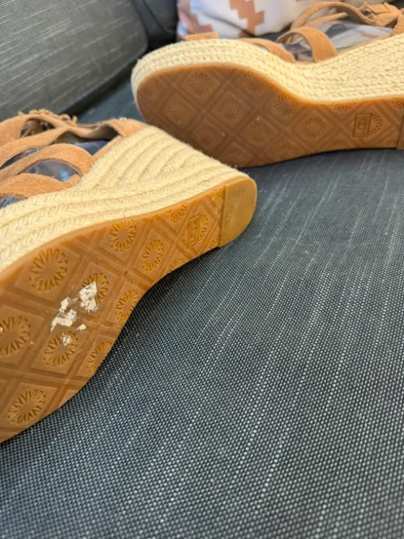 UGG Keil Sanderlette,Gr 42 wie neu Leder