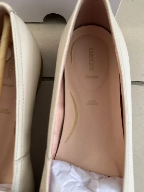 Unpaar Geox respira annytah Nappa Leder neu Ballerina