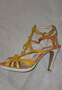 Vanessabruno gladiator heels, size 41, fits like 40