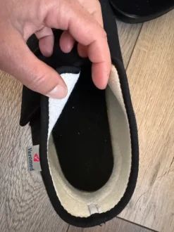 Varomed Verbandschuhe Klettschuh Genua Gr. 40 Schwarz