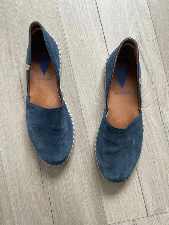 Verbenas blau Größe 41