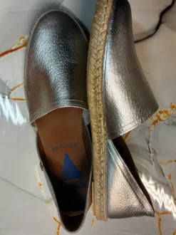 Verbenas Espadrilles / Schlupfschuhe Gold-Metallic (Gr. 41)