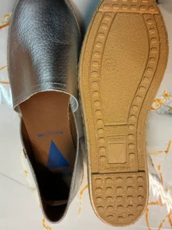 Verbenas Espadrilles / Schlupfschuhe Gold-Metallic (Gr. 41)