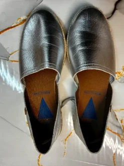 Verbenas Espadrilles / Schlupfschuhe Gold-Metallic (Gr. 38)