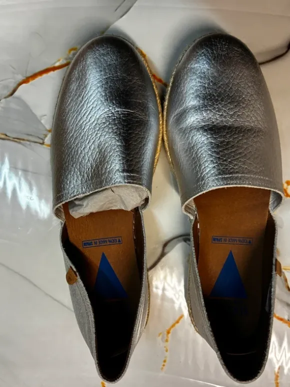 Verbenas Espadrilles / Schlupfschuhe Gold-Metallic (Gr. 39)