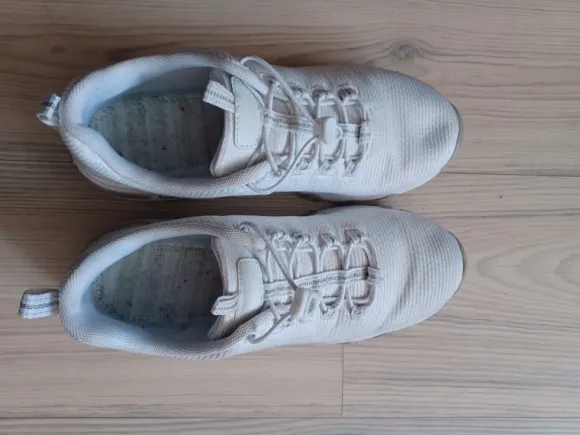 Verkaufe weiße Glitzer Schuhe
