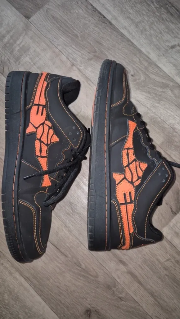 Vicinity Sneaker Schwarz Orange 44