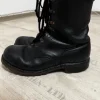 Vintage Continental Leder Boots Military Biker 43/44