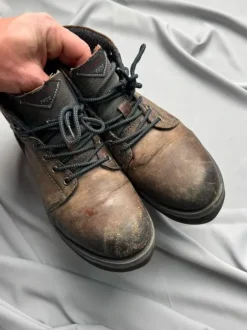 Vintage Japanese style platform boots