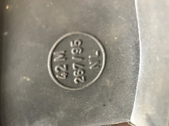 Vintage leger kistjes / schoenen