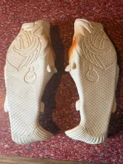 Vis slippers maat 46