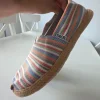Vrolijke gestreepte BOBS from Skechers espadrilles / instappers - Maat 40