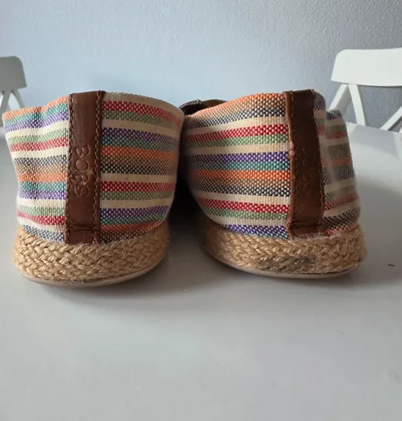 Vrolijke gestreepte BOBS from Skechers espadrilles / instappers - Maat 40
