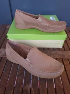 Waldläufer: Mokassin, Halbschuh, Schlupfschuh, Herrenschuh (10 1/2, Weite H)