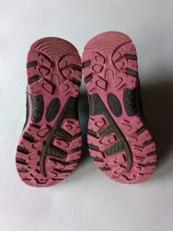 Wanderschuhe grün pink 31