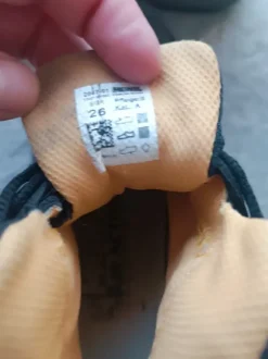 Wanderschuhe Stiefel Meindl Gr 26 schwarz orange