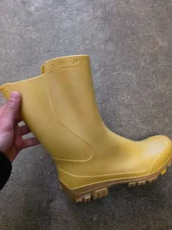 Wasserdichte Regenstiefel Solognac (Decathlon) - Gr. 37/38 - Gelb