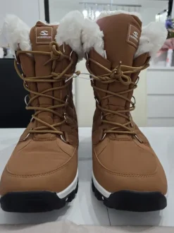 Wasserdichte Winterstiefel aus Wolle für Herren, Größe 44