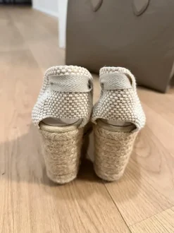 Wedges Keilabsatz Sandalen Bast Mango