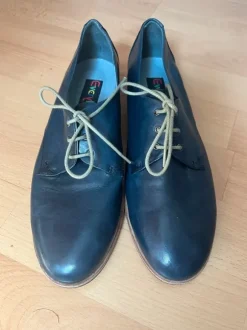 Weicher Schnürschuh Abies blu von Everybody von B.Z.Moda