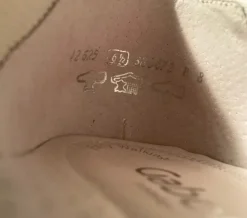 Weiße Voll-Leder Ballerinas von Gabor mit Blickfang