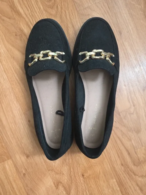 Wide Fit Loafers von New Look